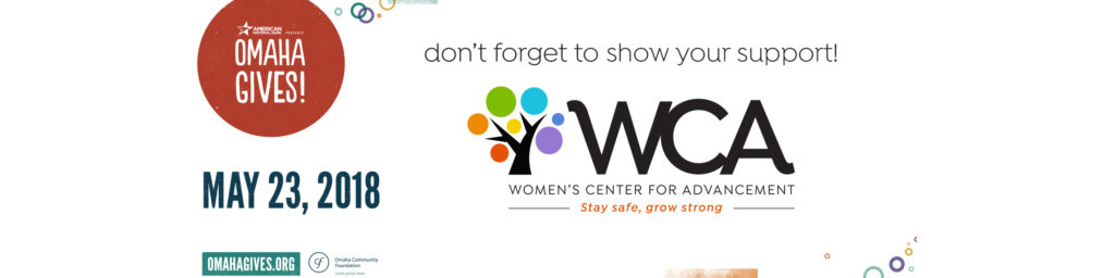 Omaha Gives 2018 Women's Center For Advancement Banner Image