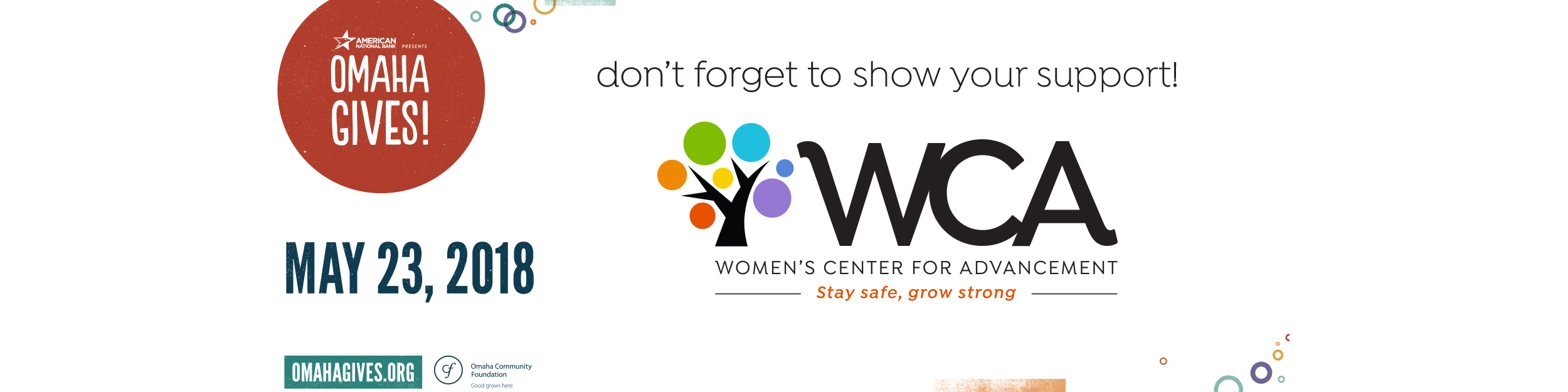 TGIF 2018 Invite - WCA – Stay safe, grow strong